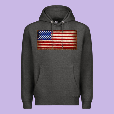 American Flag Premium Hoodie Designed By Jahusdesignshop