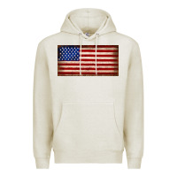 Oatmeal Heather American flag Premium Hoodie - JahusDesignShop