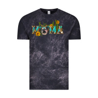 Cloud Black western mama cow Vintage Tee - Artiststas