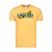 Vintage Mustard western mama cow Vintage Tee - Artiststas