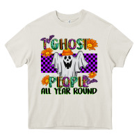 I Ghost People All Year Round Heavy Core Tee | Teevron