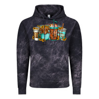Cloud Black longhaired cow coffee cups Vintage Hoodie - Jasminsmagicworld
