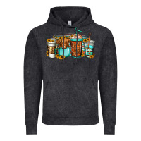 Vintage Black longhaired cow coffee cups Vintage Hoodie - Jasminsmagicworld