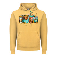 Vintage Mustard longhaired cow coffee cups Vintage Hoodie - Jasminsmagicworld