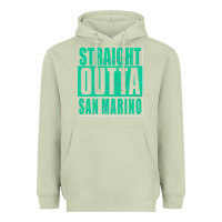 Matcha Straight Outta San Marino Heavyweight Hoodie - Bettercallsaul