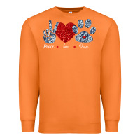 Carrot Peace Love Paws Premium Sweatshirt - Bettercallsaul