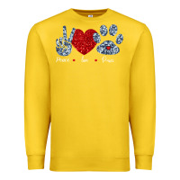 Lemon Peace Love Paws Premium Sweatshirt - Bettercallsaul