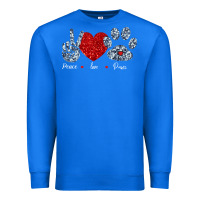 True Royal Peace Love Paws Premium Sweatshirt - Bettercallsaul