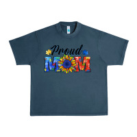 Midnight Navy proud mom autism Urban Heavy Tee - BarkalooDesign