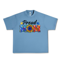 Pebble Blue proud mom autism Urban Heavy Tee - BarkalooDesign