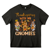 Asphalt thanksgiving with my  gnomies Heavy Core Tee - BarkalooDesign