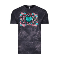 Cloud Black cherry blossoms mom Vintage Tee - Artiststas