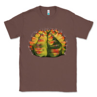 Chestnut Gymnocalycium Variegated Cactus Classic Tee - LillyAllenDesigns
