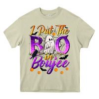Mossy I Put The Boo In Boujee Heavy Core Tee - texasbilliewilder