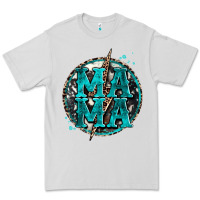 Dove Grey cowhide mama lighting bolt Premium Tee - Zillion Design Studio