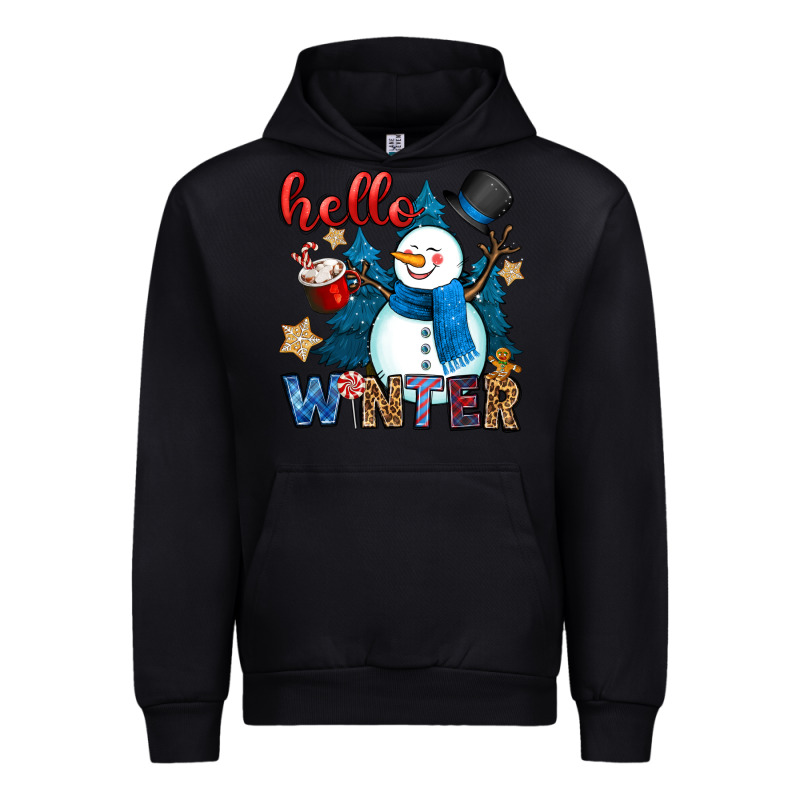 Hello Winter Urban Hoodie by OliviaCreatesArt | Teevron