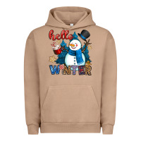Pigment Burro hello winter Urban Hoodie - OliviaCreatesArt