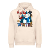 Sandshell hello winter Urban Hoodie - OliviaCreatesArt