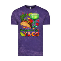 Cloud Purple margarita and taco Vintage Tee - AdoDesignShop
