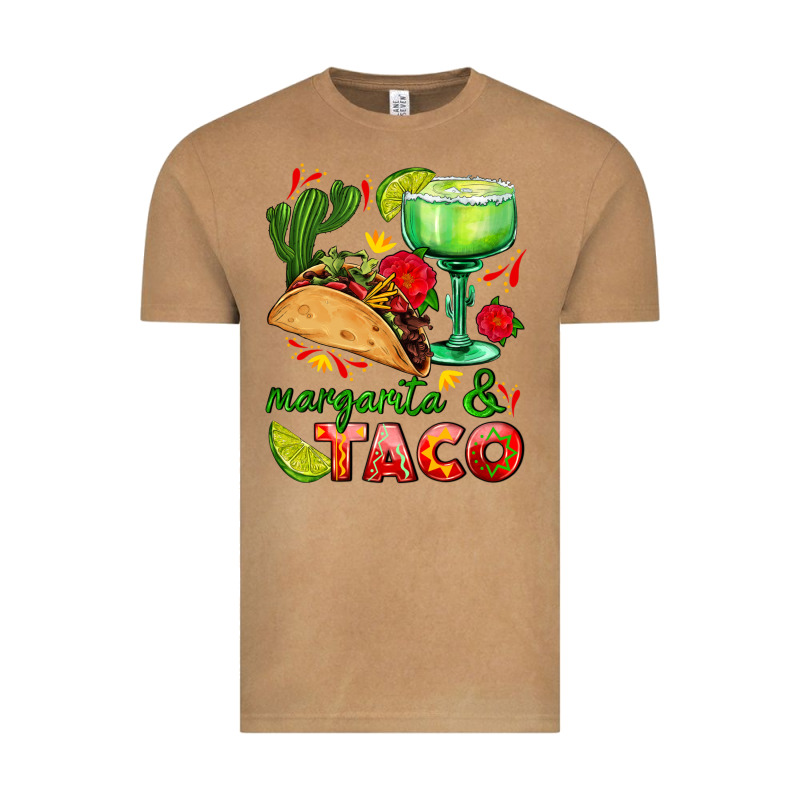 Margarita And Taco Vintage Tee by AdoDesignShop | Teevron