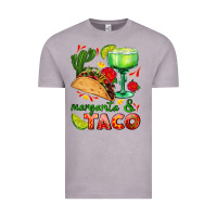 Vintage Zinc margarita and taco Vintage Tee - AdoDesignShop