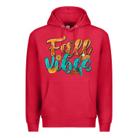 Cardinal Fall Vibes with Food Premium Hoodie - texasbilliewilder