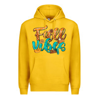 Lemon Fall Vibes with Food Premium Hoodie - texasbilliewilder