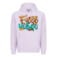 Lilac Fall Vibes with Food Premium Hoodie - texasbilliewilder