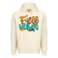 Sandshell Fall Vibes with Food Premium Hoodie - texasbilliewilder