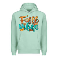 Seafoam Fall Vibes with Food Premium Hoodie - texasbilliewilder