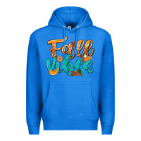 True Royal Fall Vibes with Food Premium Hoodie - texasbilliewilder