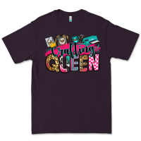Plum crafting queen Premium Tee - Zillion Design Studio
