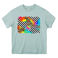 Arona race leopard tie dye background Heavy Core Tee - Zillion Design Studio