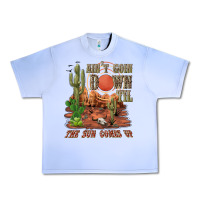 Grape Ice aintgoin down til the sun comes up desert Urban Heavy Tee - NancyCooperArtShop