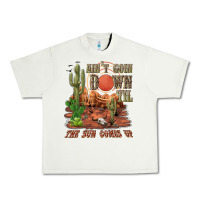 Pistachio aintgoin down til the sun comes up desert Urban Heavy Tee - NancyCooperArtShop