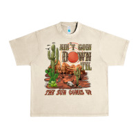 Sandshell aintgoin down til the sun comes up desert Urban Heavy Tee - NancyCooperArtShop
