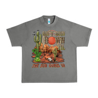 Tornado aintgoin down til the sun comes up desert Urban Heavy Tee - NancyCooperArtShop