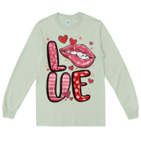 Matcha western love lips Long Sleeve Tee - MaliasSmallBusiness