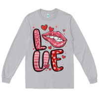 Moon Dust western love lips Long Sleeve Tee - MaliasSmallBusiness