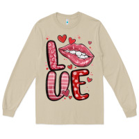 Mushroom western love lips Long Sleeve Tee - MaliasSmallBusiness