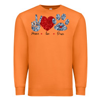 Carrot Peace Love Paws Premium Sweatshirt - Bettercallsaul