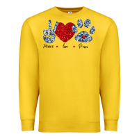 Lemon Peace Love Paws Premium Sweatshirt - Bettercallsaul