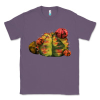 Lavender Gymnocalycium Variegated Cactus Classic Tee - LillyAllenDesigns