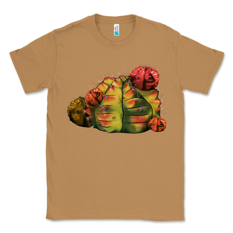 Gymnocalycium Variegated Cactus Classic Tee by LillyAllenDesigns | Teevron