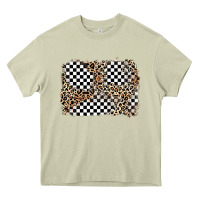 Mossy race leopard background Heavy Core Tee - Zillion Design Studio