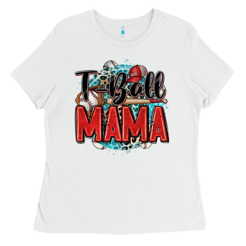 T Ball Mama Ladies Tee by Zillion Design Studio | Teevron