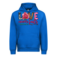 Cobalt love never fails Urban Hoodie - OliviaCreatesArt