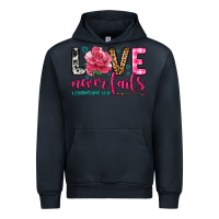 Navy love never fails Urban Hoodie - OliviaCreatesArt