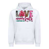 White love never fails Urban Hoodie - OliviaCreatesArt