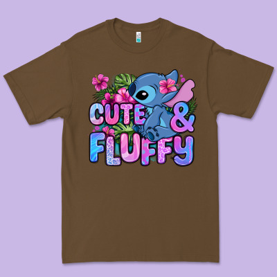 Cute And Fluffy Stitch Premium Tee Designed By Zillion Design Studio